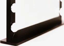 Make Up Spiegel Met Verlichting | Vivo | Hollywood Spiegel | Zwart | Touch | 3 Standen | 70x54 -Cosmetica Serie Winkel 1200x873