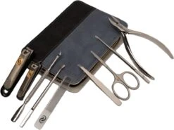 Skeraxo 8-delige Luxe Verschillende Tools - Professioneel Manicure Set & Pedicureset Met Nagelvijl & Nageltang – Behandeling Nagels En Huid -Cosmetica Serie Winkel 1200x901
