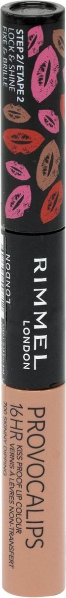 Rimmel London Provocalips Kiss Proof 16 Hr Liquid Lip - 700 Skinny Dipping - 7 Ml - Nude 11 Rimmel London Provocalips Kiss Proof 16 Hr Liquid Lip - 700 Skinny Dipping - 7 Ml - Nude - Afbeelding 9