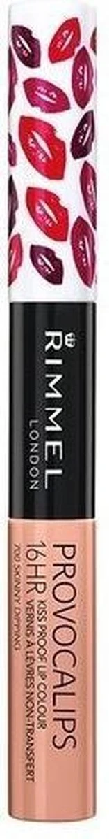 Rimmel London Provocalips Kiss Proof 16 Hr Liquid Lip - 700 Skinny Dipping - 7 Ml - Nude 17 Rimmel London Provocalips Kiss Proof 16 Hr Liquid Lip - 700 Skinny Dipping - 7 Ml - Nude - Afbeelding 15