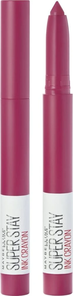 Maybelline SuperStay Ink Crayon Matte Lippenstift - 35 Treat Yourself - Roze -14 Gr -Cosmetica Serie Winkel 297x1200 2