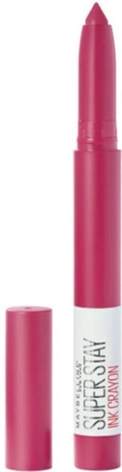 Maybelline SuperStay Ink Crayon Matte Lippenstift - 35 Treat Yourself - Roze -14 Gr -Cosmetica Serie Winkel 311x1200 3
