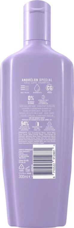 Andrélon Krul Care Shampoo - 6 X 300 Ml - Voordeelverpakking -Cosmetica Serie Winkel 391x1200 2