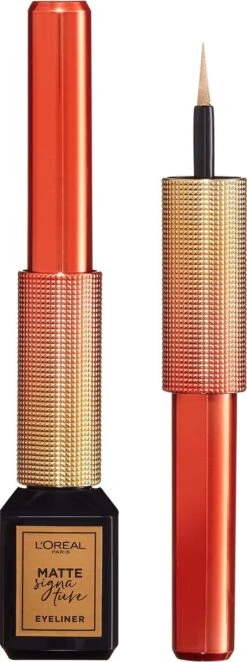 L’Oréal Paris Paris Electric Nights Superliner Matte Signature Eyeliner - Limited Edition – 10 Gold – Goud -Cosmetica Serie Winkel 448x1200 1