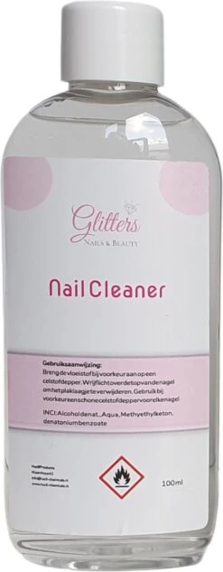 Nail Cleaner - Nagel Cleanser Voor Gel Gellak - Ontvetter - 100ml