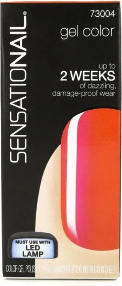 Sensationail Gel Nagellak | Tropical Punch -Cosmetica Serie Winkel 512x1200