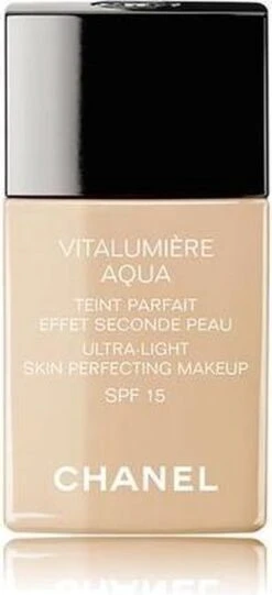 Chanel Vitalumiere Aqua Foundation - 30 Beige - SPF15 - 30 Ml 24 Chanel Vitalumiere Aqua Foundation - 30 Beige - SPF15 - 30 Ml -Cosmetica Serie Winkel 548x1200
