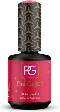 Pink Gellac - Paradise Pink - Gellak - Vegan - Roze - Glanzend - 15ml -Cosmetica Serie Winkel 647x1200