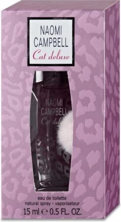 Naomi Campbell Cat Deluxe Eau De Toilette Spray 15 Ml -Cosmetica Serie Winkel 657x1200 1