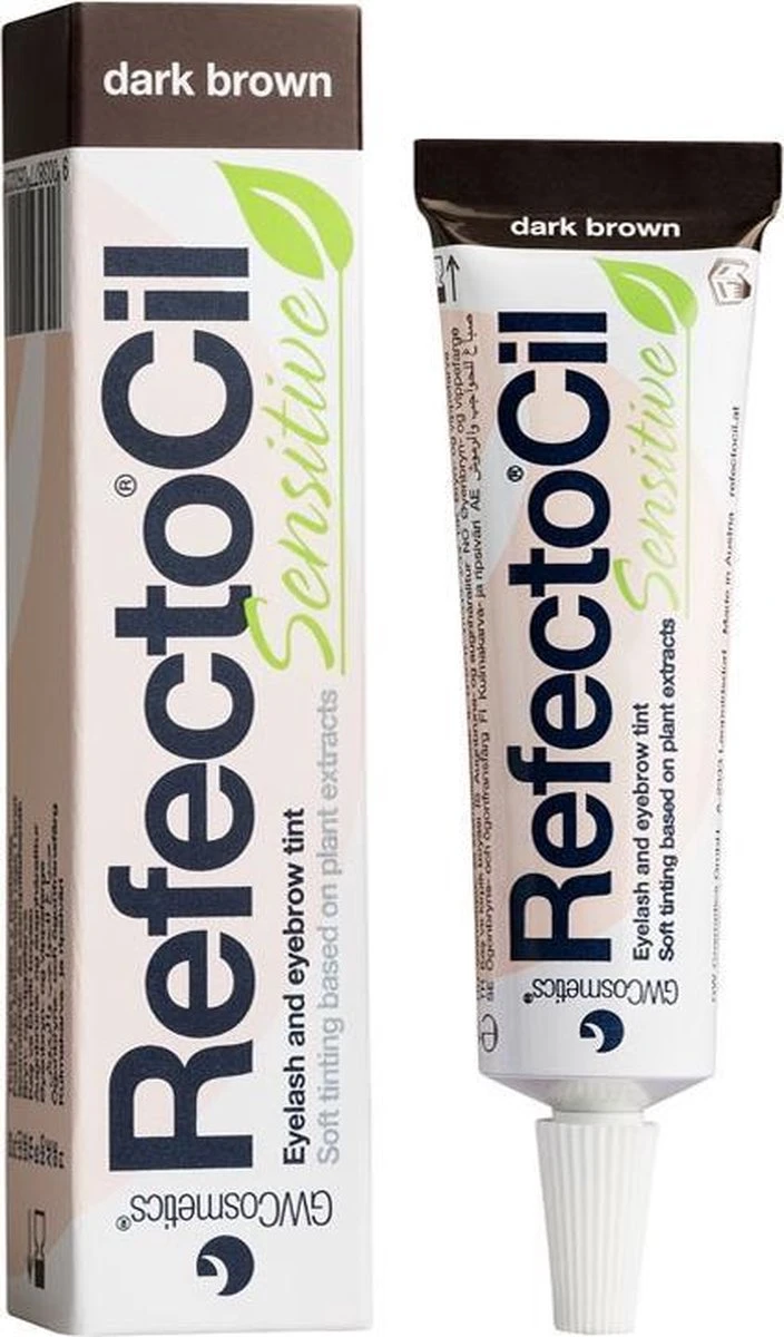 RefectoCil - Sensitive - Wimper & Wenkbrauw Verf - Donkerbruin - 15 Ml 6 RefectoCil - Sensitive - Wimper & Wenkbrauw Verf - Donkerbruin - 15 Ml - Afbeelding 4