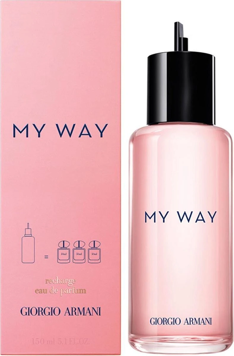 Giorgio Armani My Way Eau De Parfum Refill -150 Ml 12 Giorgio Armani My Way Eau De Parfum Refill -150 Ml - Afbeelding 10
