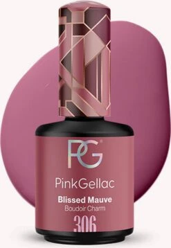 Pink Gellac - Blissed Mauve - Gellak - Paars -15 Ml