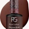 Pink Gellac - Chocolate Brown - Gellak - Vegan - Bruin - Creamy Finish - 15 Ml -Cosmetica Serie Winkel 833x1200