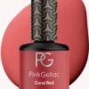 Pink Gellac - Coral Red - Gellak - Vegan - Koraal Rood - Glanzend - 15ml -Cosmetica Serie Winkel 846x1200