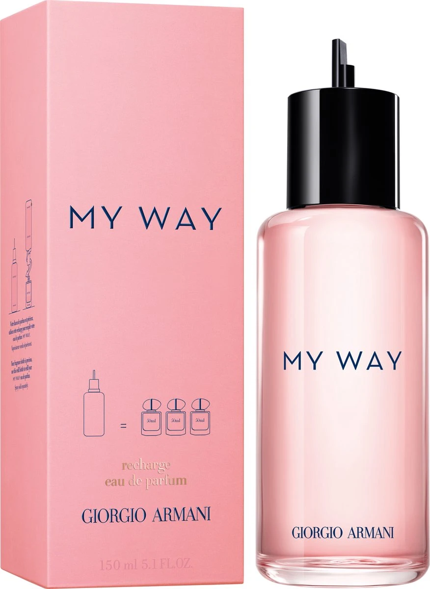 Giorgio Armani My Way Eau De Parfum Refill -150 Ml 4 Giorgio Armani My Way Eau De Parfum Refill -150 Ml - Afbeelding 2