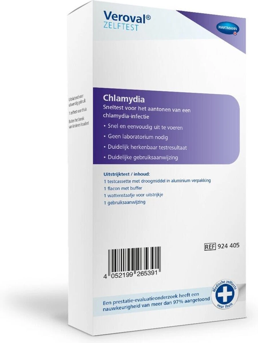 Veroval Zelftest Chlamydia Bij Vrouwen 4 Veroval Zelftest Chlamydia Bij Vrouwen - Afbeelding 2