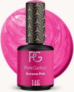 Pink Gellac - Extreme Pink - Gellak - Vegan - Roze - Glanzend - 15ml -Cosmetica Serie Winkel 959x1200