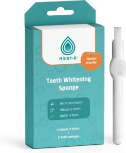 Nieuwe uitgaven 3 Moist-R Teeth Whitening Stick (2X) En 5 Refills - Thuis Tanden Bleken - Witte Tanden